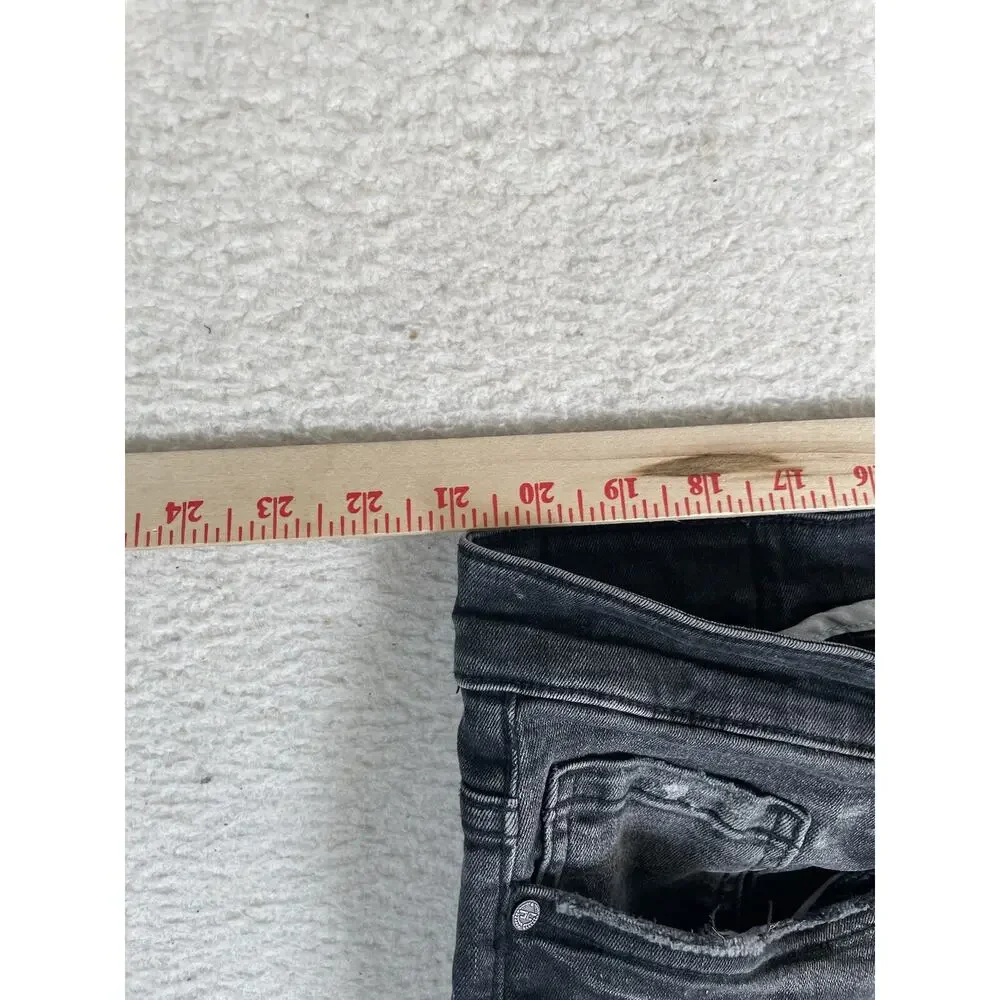 Jordan Craig Legacy Jeans Mens 44x32 Aaron Moto Rider Distressed Street Whiskers